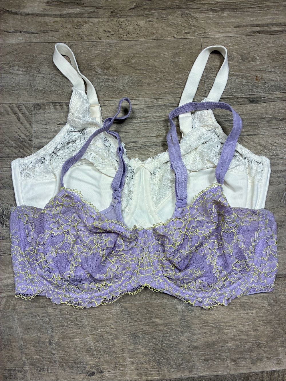 Lilyette Camio Mio 2 Underwired Unlined Bras Lace Balconete Floral